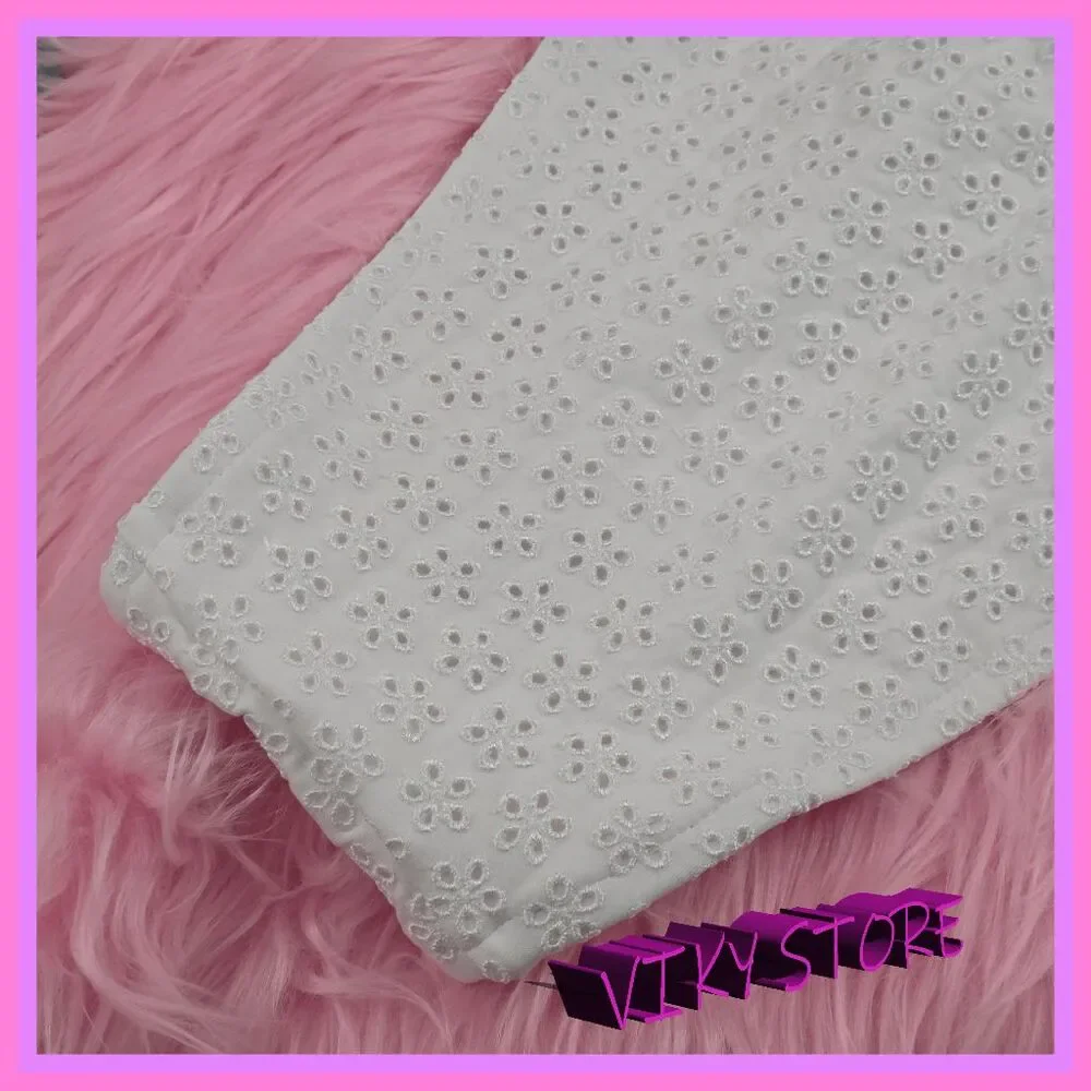 ❤️ NWT Victoria’s Secret White Swim Set Top Bottom XLarge❤️